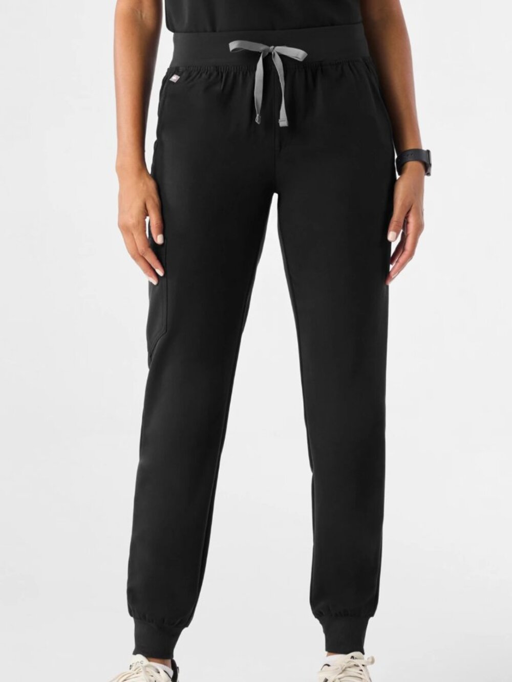 FIGS Women's Black Zamora Jogger Scrub Pant, Size XS, Excellent Condition